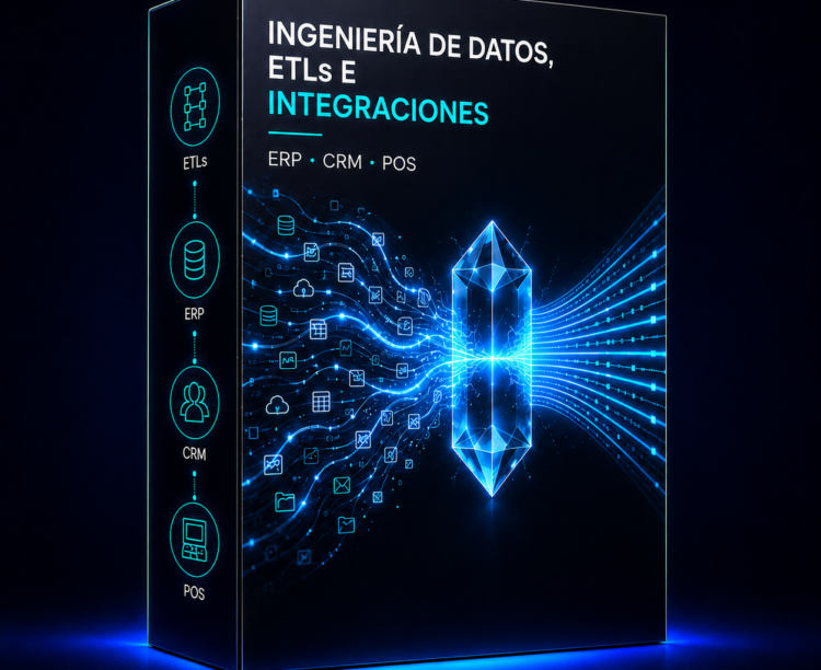 Ingeniería de Datos, ETLs e Integraciones (ERP, CRM, POS) - Hero